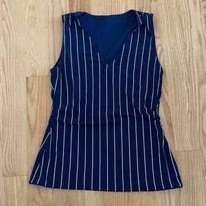 White House Black Market Reversible Top - Med